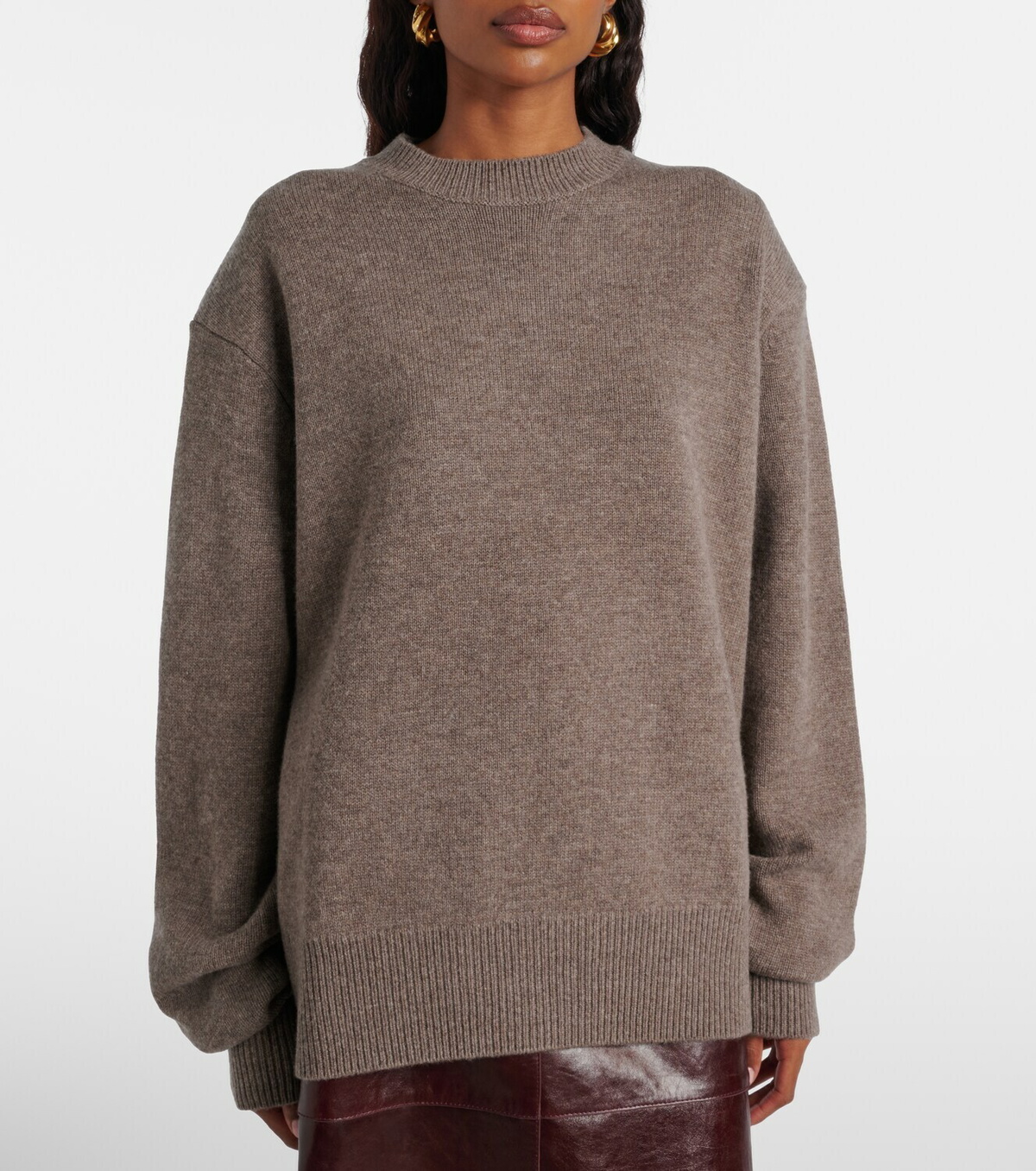 The Frankie Shop Rafaela wool and cashmere sweater