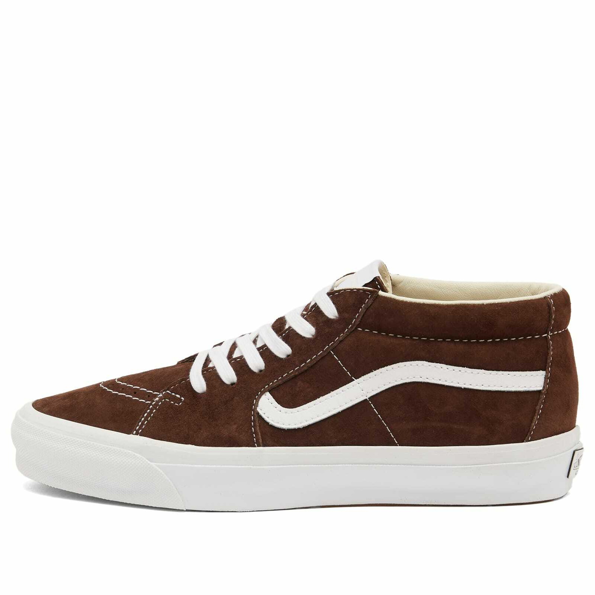 Vans Sk8-Mid Reissue 83 in Lx Pig Suede Potting Soil Vans