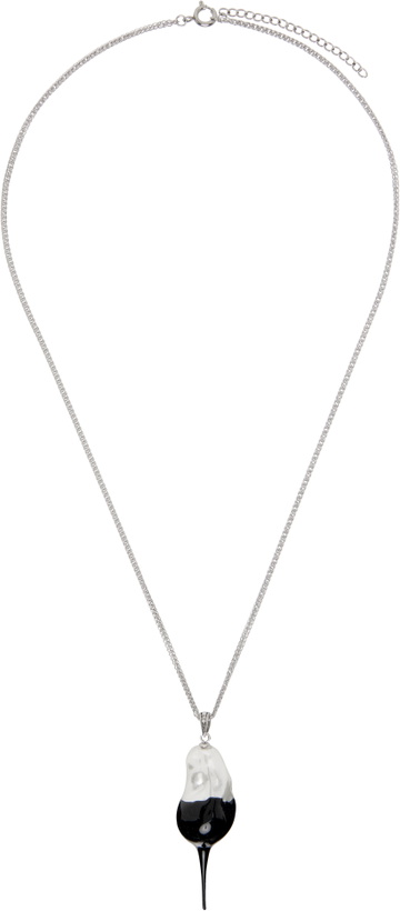 Photo: Ottolinger Dipped Pearl Chain Necklace