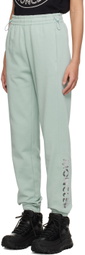 Moncler Blue Bonded Lounge Pants