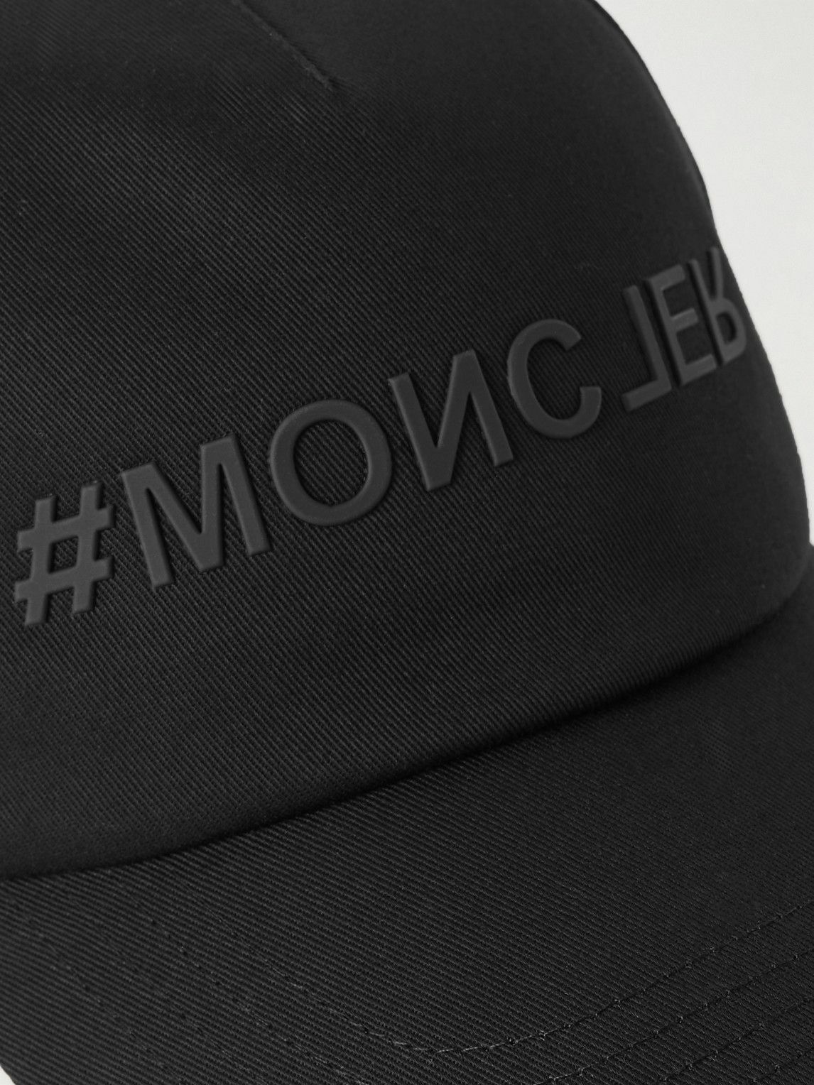 ハット MONCLER GRENOBLE Cotton baseball hat logo patch Cotton baseball hat with logo patch MONCLER GRENOBLE
