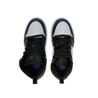 Air Jordan 1 Mid BP Sneakers in Black/Dark Iris
