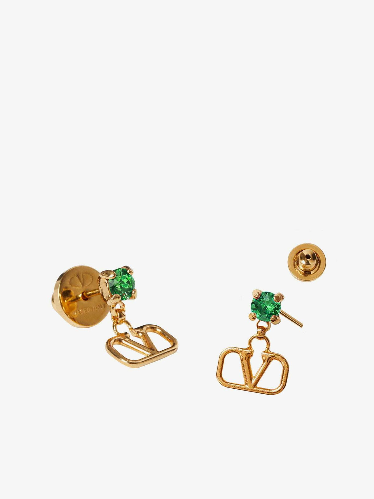 Valentino Garavani - Woman - Oro 18/Crystal Silver Shade - Earring main image 1