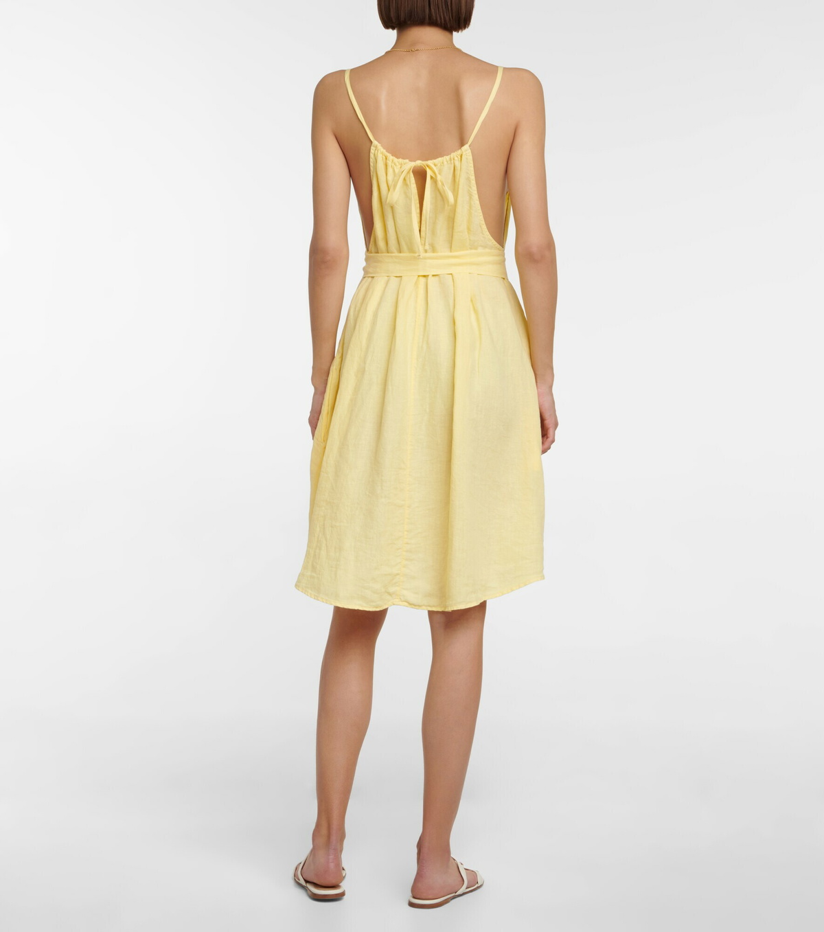 Velvet - Dora linen minidress