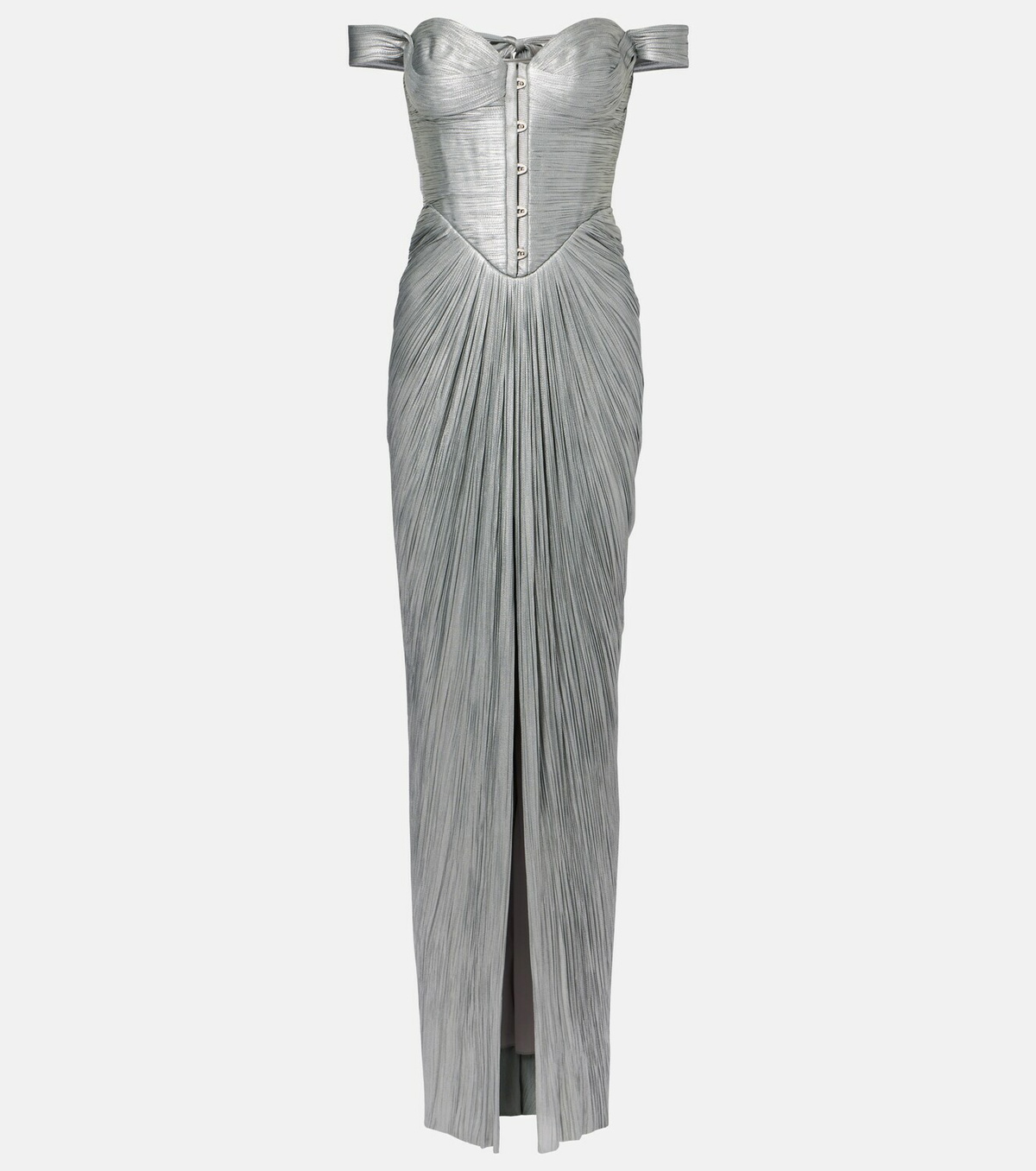 Maria Lucia Hohan Susie silk tulle bustier gown