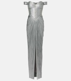 Maria Lucia Hohan Susie silk tulle bustier gown