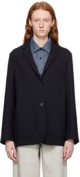 Margaret Howell Black Relaxed Cut Blazer