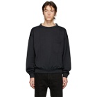 Lemaire Grey French Terry Sweatshirt