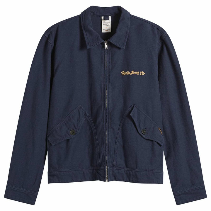 Photo: Nudie Jeans Co Men's Blake Zip Jacket in Navy