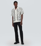 Jacquemus La Chemise Jean floral linen shirt