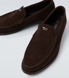Prada Suede loafers