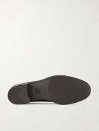 Edward Green - Putney Horsebit-Embellished Suede Loafers - Brown