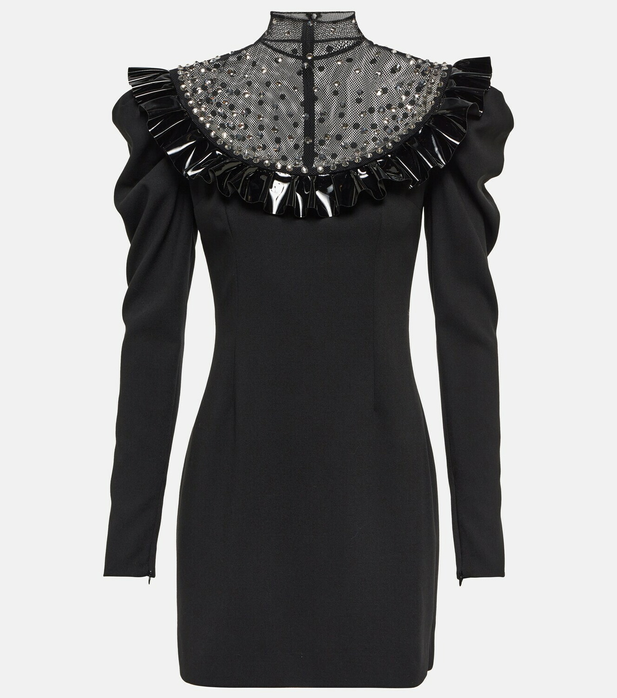 chinese dress ladies Alessandra Rich Butterfly Jacquard Silk Mini Dress  Runway Catalog