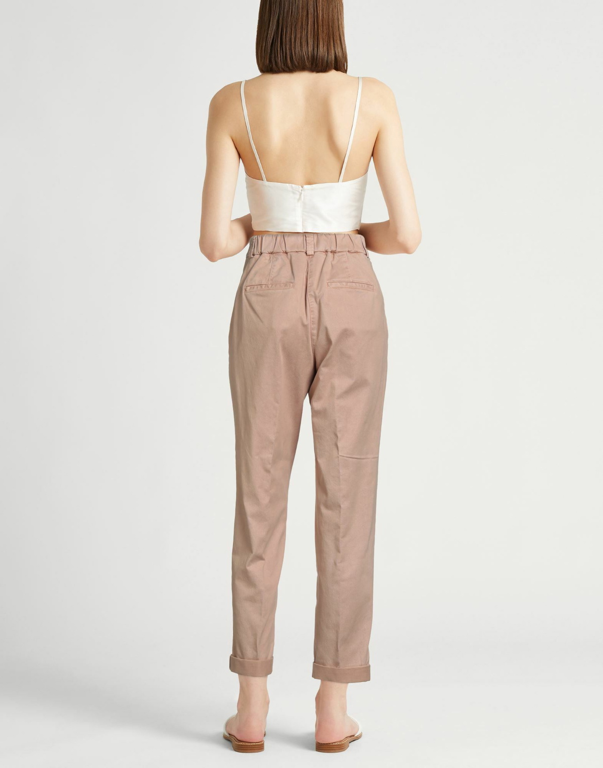Peserico Womens Pants Light brown