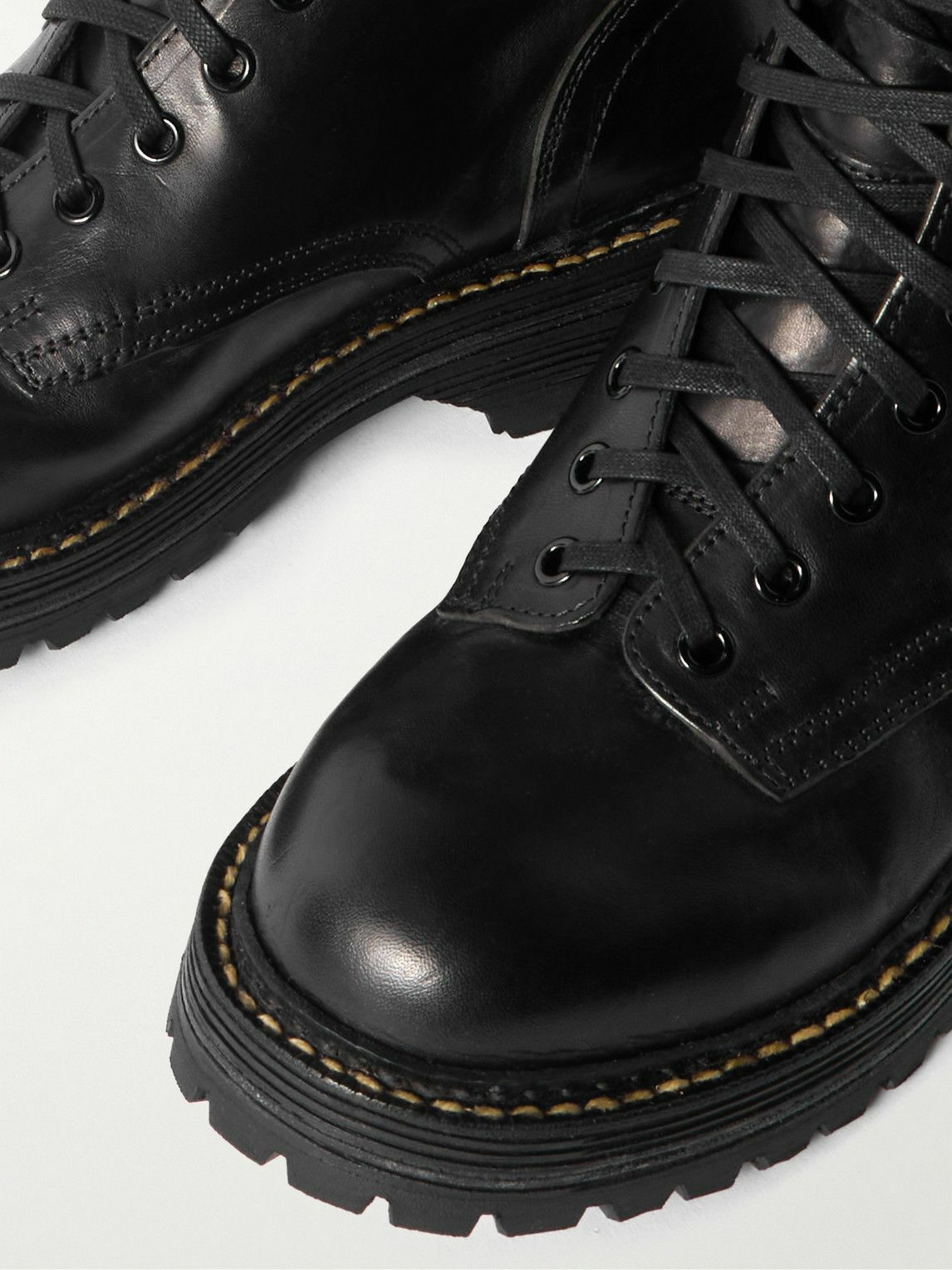 Visvim - Gillespie Folk Leather Boots - Black Visvim