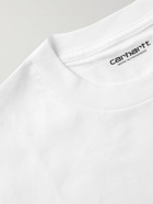 CARHARTT WIP - Nice to Mother Printed Organic Cotton-Jersey T-Shirt - White