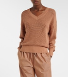 Varley Gaia open-knit cotton sweater