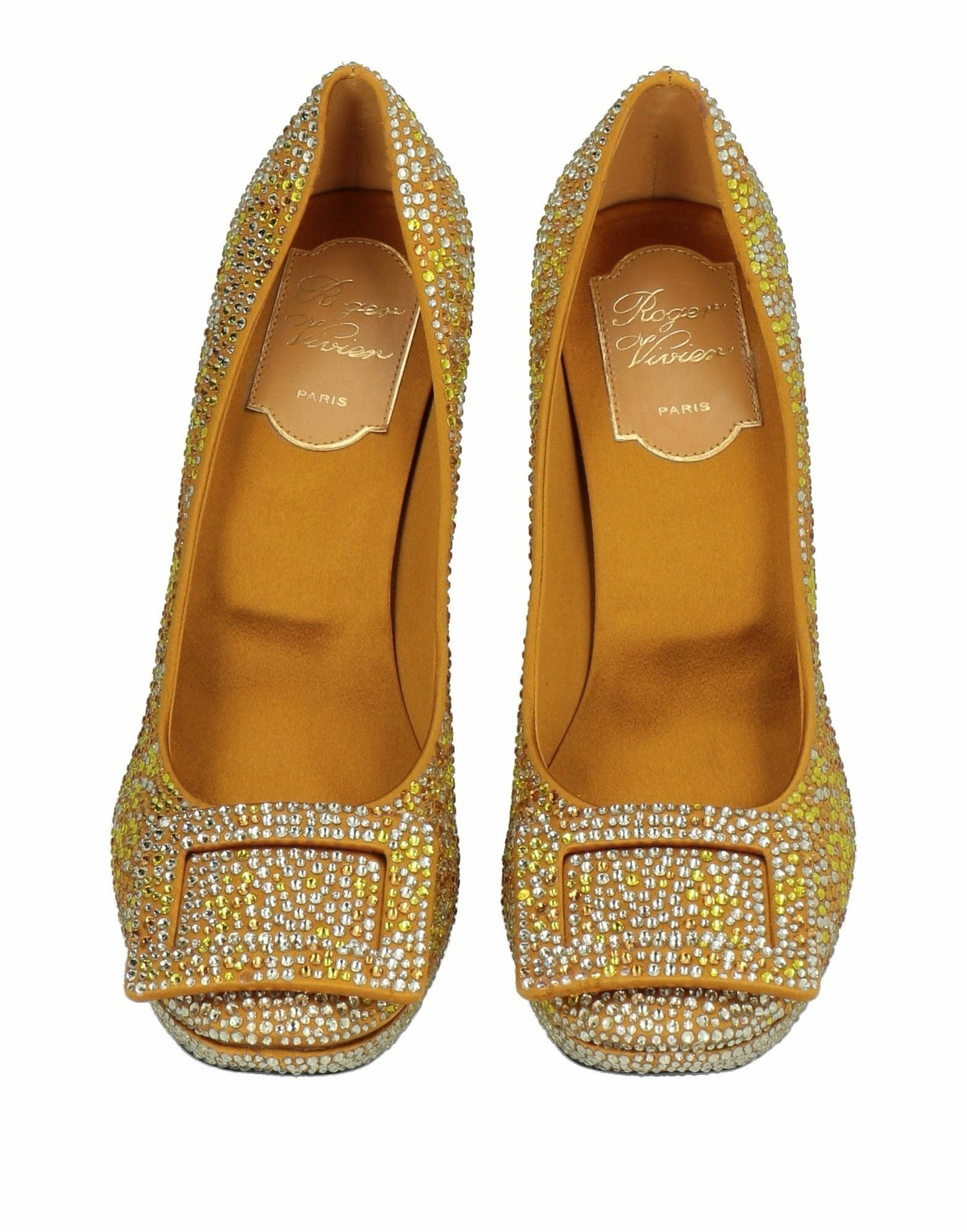 Roger Vivier Womens Pumps in Mustard