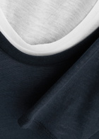 Dorothee Schumacher Layer Love Jersey top Navy