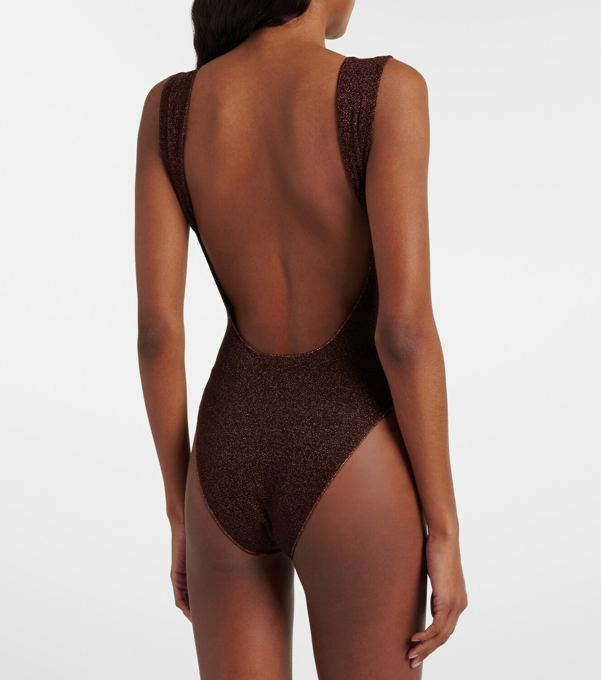 Oséree Lumière ring-detail swimsuit