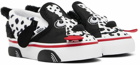 Vans Baby Black & White Dog Slip-On V Sneakers