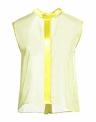 Jijil Womens Top in Yellow