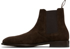 Paul Smith Brown Suede Lawson Chelsea Boots