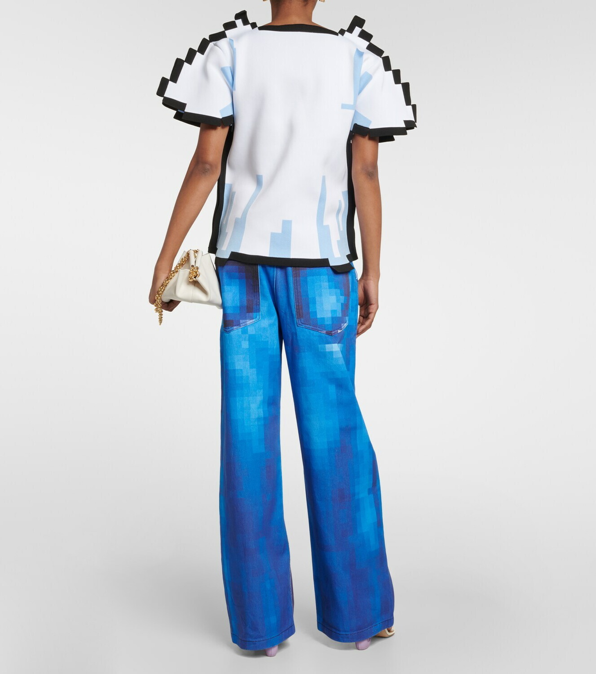 LOEWE トップス トラペーズ トップス（コットンブレンド） ホワイト - LOEWE