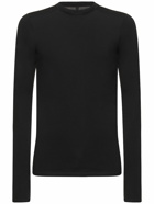ENTIRE STUDIOS - Garment Dyed Cotton Long Sleeve Top