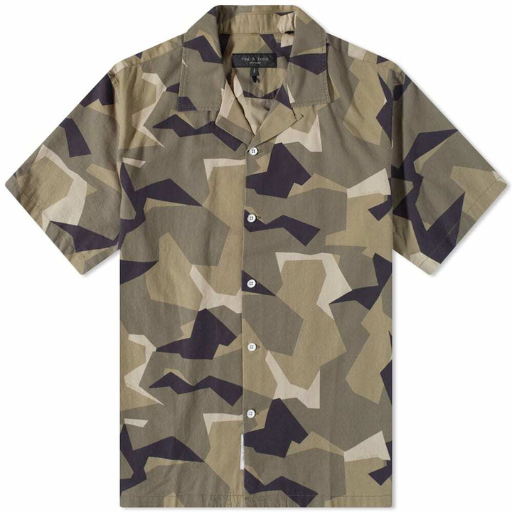 Photo: Rag & Bone Men's Avery Vacation Shirt in Camo