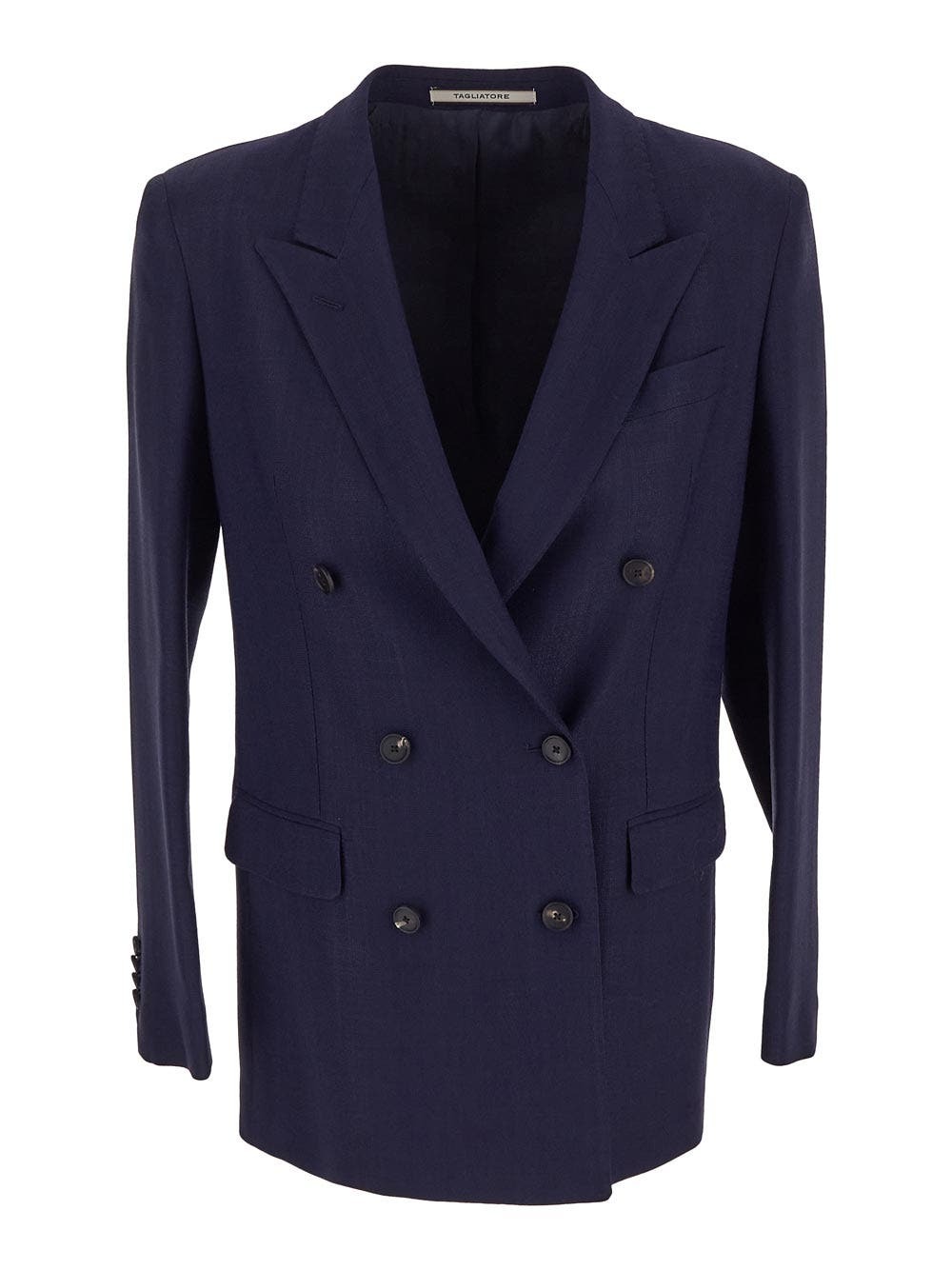 Tagliatore - Woman - Black - Leather Jacket