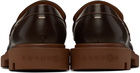 Maison Margiela Brown Lug Loafers