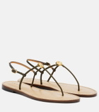 Amanu Naivasha leather thong sandals