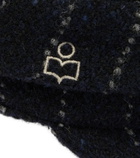 Isabel Marant - Evie virgin wool baker boy hat