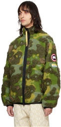 KidSuper Green Jacquard Reversible Jacket