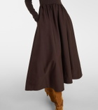 Polo Ralph Lauren Cotton midi dress