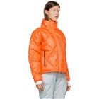 adidas by Stella McCartney Orange Padded Short Jacket