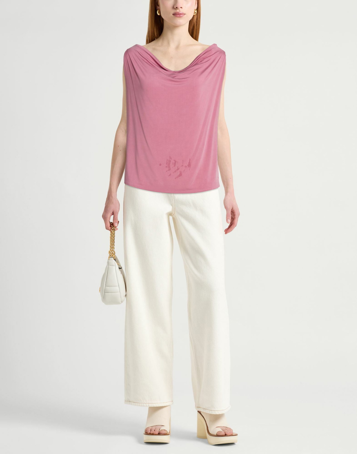 Peachy Den Womens Top Antique rose