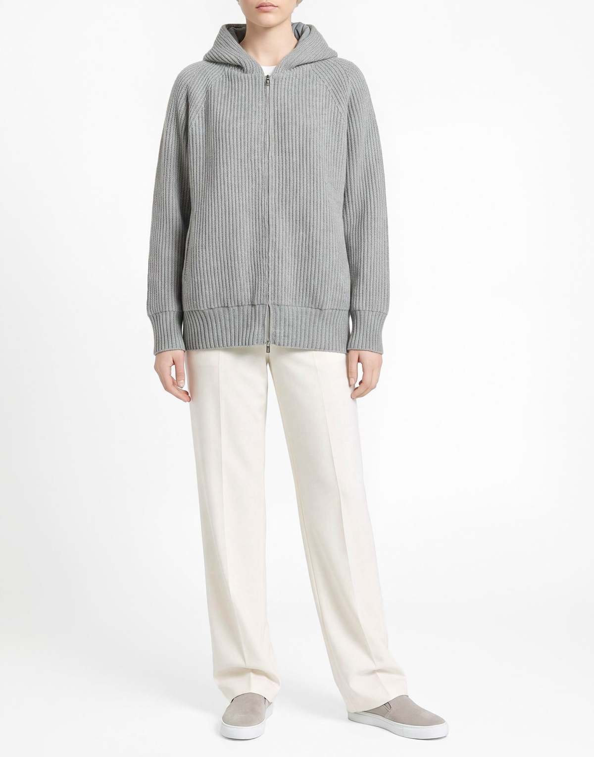 Fedeli Womens Jacket in Grey