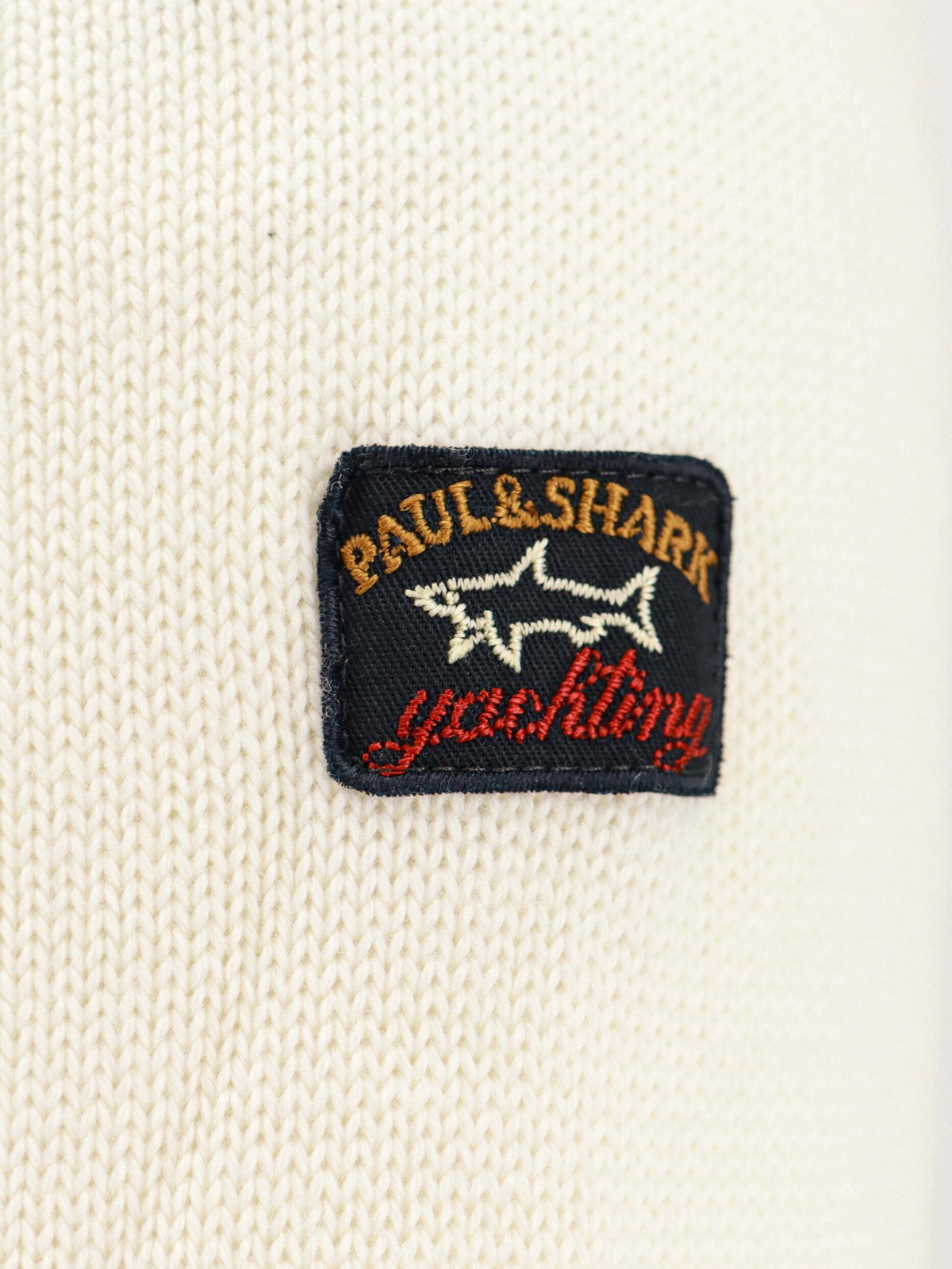 Paul & Shark Sweater White Mens Paul & Shark