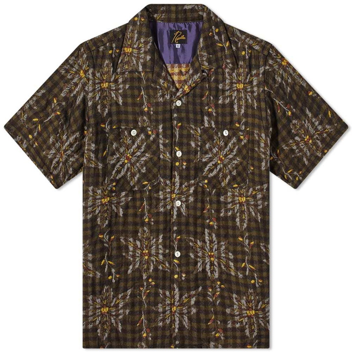 Photo: Needles Flower Plaid Vacation Shirt