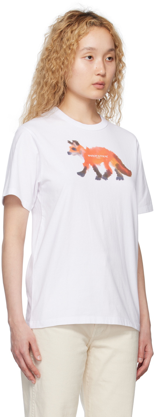 Maison Kitsuné White Rop Van Mierlo Edition T-Shirt Maison