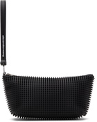 Alexander Wang Black Heiress Wristlet Zip Pouch