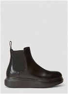 Leather Chelsea Boots in Black