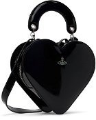 Vivienne Westwood Black Heart Crossbody Bag