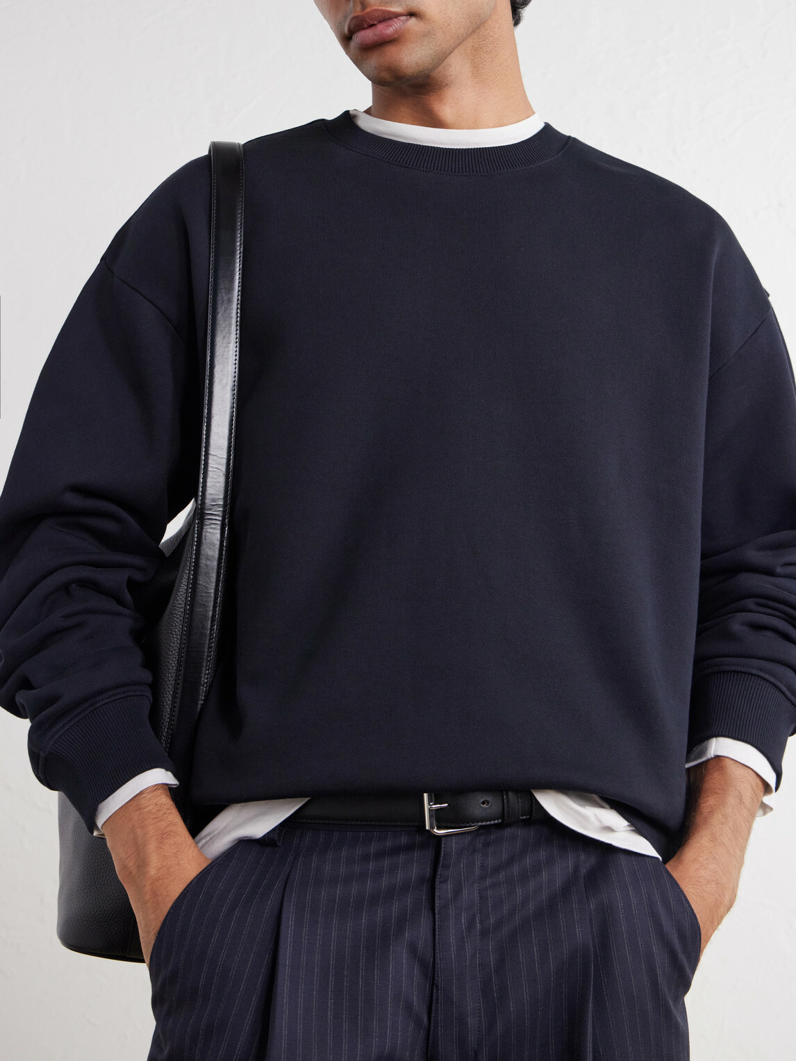 NN07 - David 3014 Organic Cotton-Jersey Sweatshirt - Blue