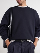 NN07 - David 3014 Organic Cotton-Jersey Sweatshirt - Blue