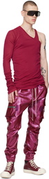 Rick Owens Pink Ziggy Banana Tank Top