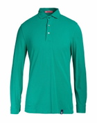 Drumohr Mens Polo shirt Emerald in Green