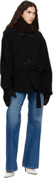 Yves Salomon Brown Shearling Mittens